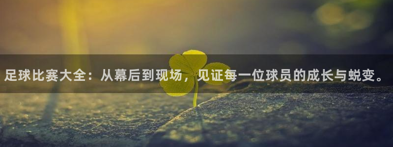  足球比赛大全：从幕后到现场，见证每一位球员的成长与蜕变。