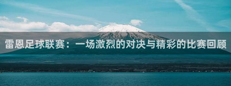 雷恩足球联赛：一场激烈的对决与精彩的比赛回顾