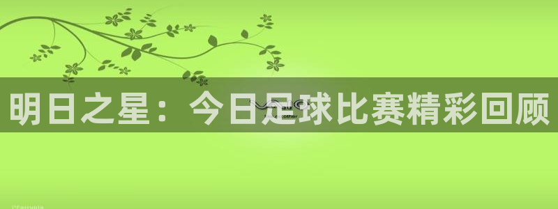  明日之星：今日足球比赛精彩回顾