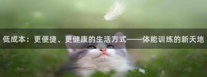 皇冠277体育：低成本：更便捷、更健康的生活方式——体能训练的新天地